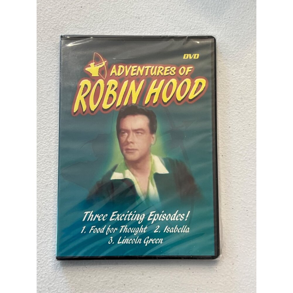 Adventures Of Robin Hood DVD 2004 Digiview Three Episodes New Sealed